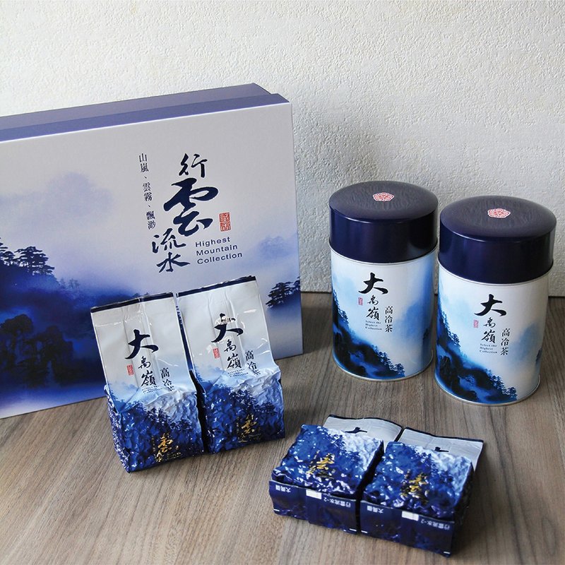 行云流水礼盒组 | 大禹岭茶区 | 送礼好茶 - 茶 - 其他材质 蓝色