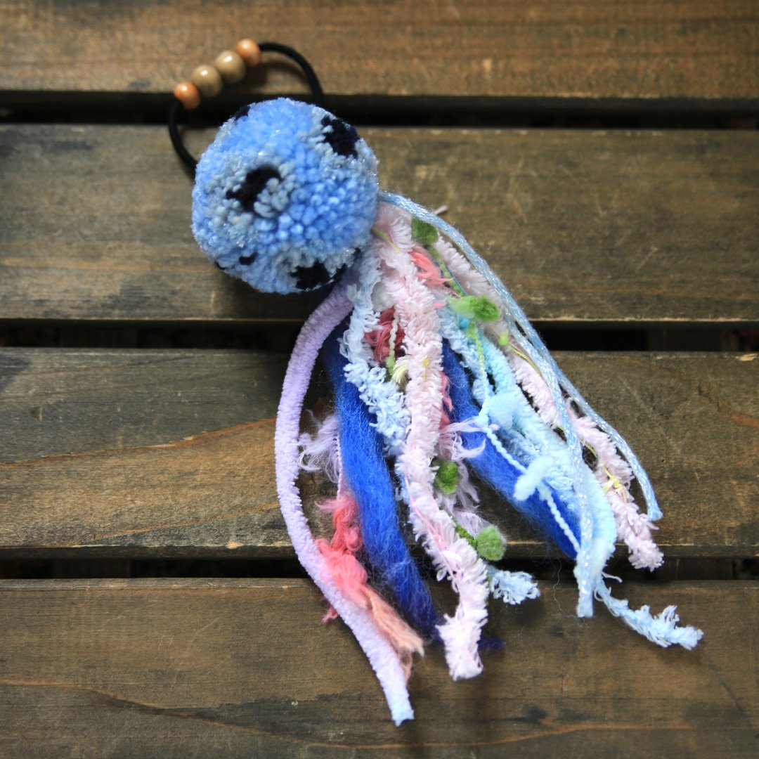 Pompon rubber decoration / 7/31 resale - 发饰 - 其他材质 多色