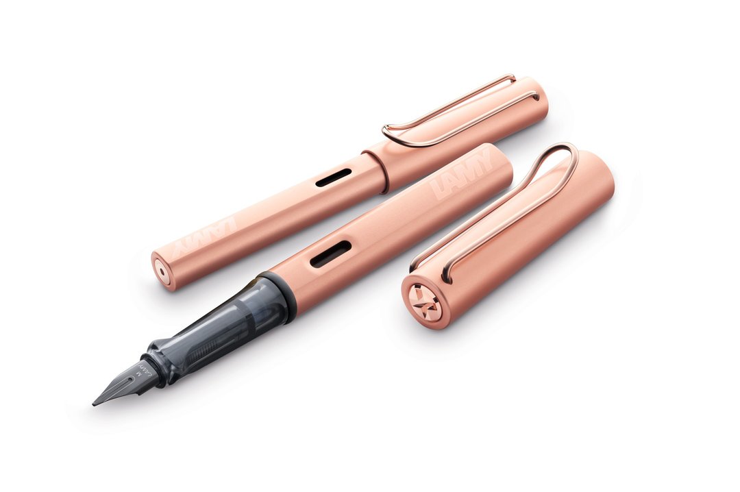 【雷雕免费刻字】LAMY 钢笔 / Lx 奢华系列 - 玫瑰金 - 钢笔 - 铝合金 多色
