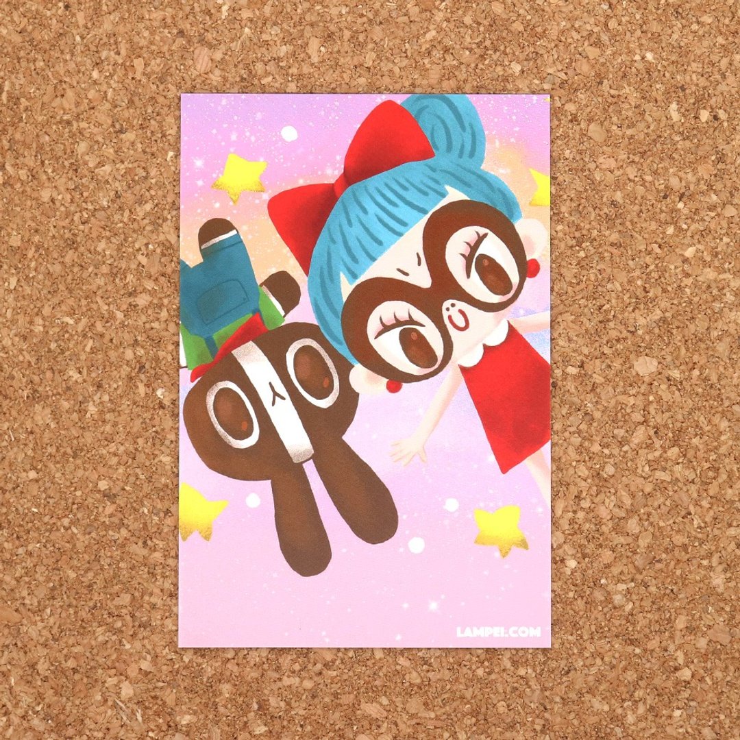 明信片Postcard   浮游星云 - 苏飞伴你四季 - 卡片/明信片 - 纸 多色