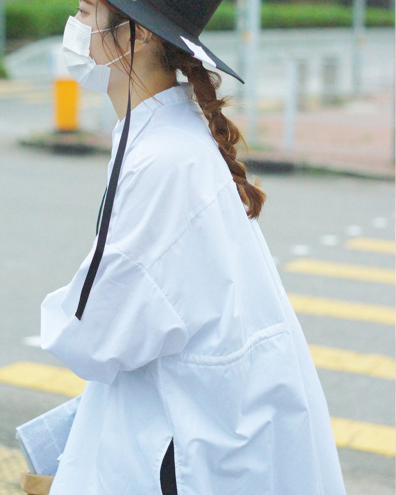TOPPING shirt (上衣) - 女装衬衫 - 其他材质 白色