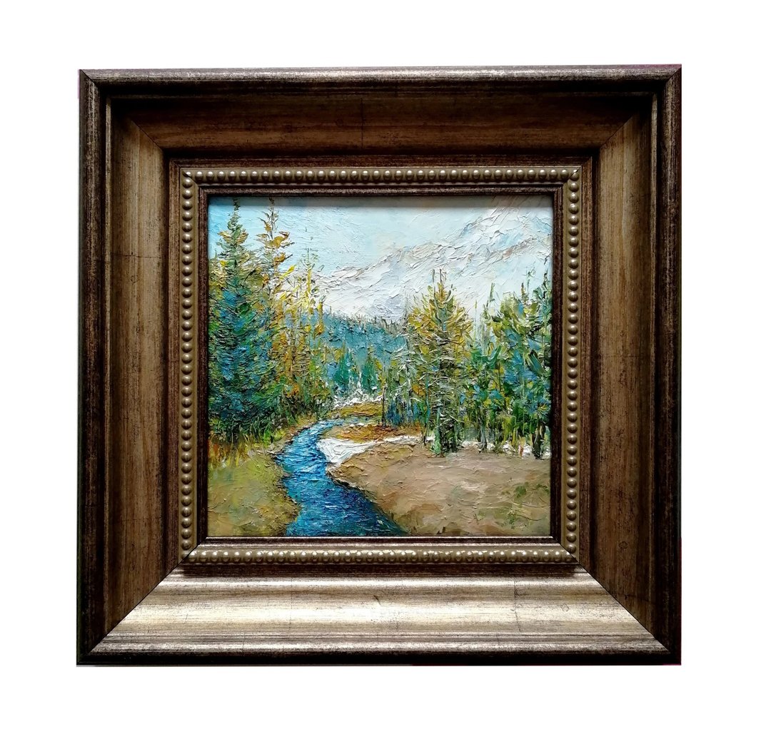 Oil Painting 手绘油画 风景 原创艺术 布面油画 家居装饰 - 海报/装饰画/版画 - 颜料 