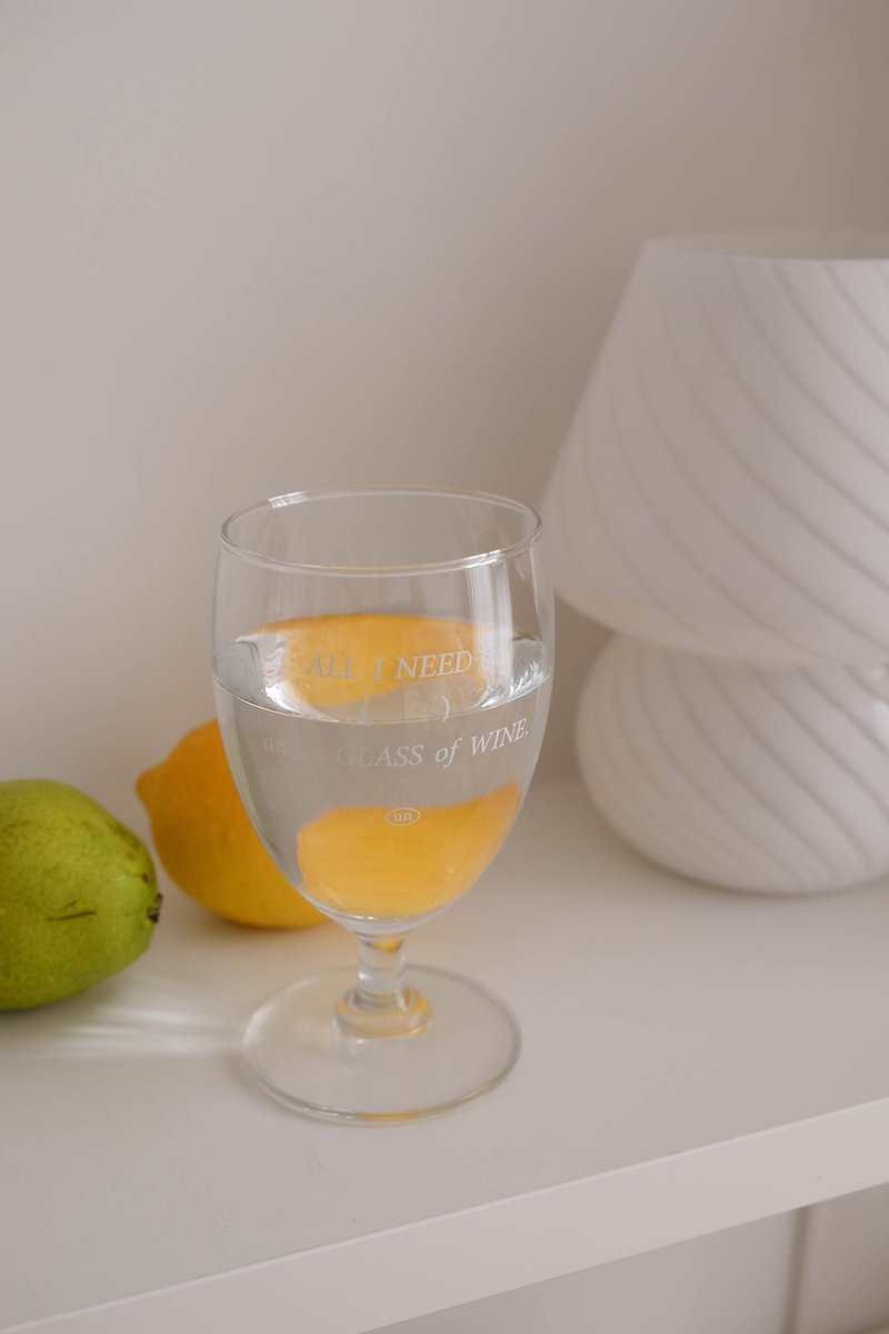 我所需要的只是......玻璃 - 酒杯/酒器 - 玻璃 透明