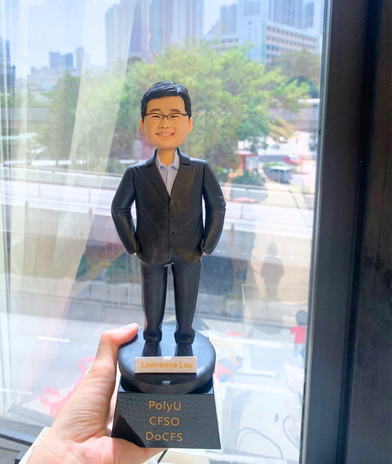 【教授荣休奖杯】大学教授 退休礼物 人像公仔 - 陶艺 - 陶 多色