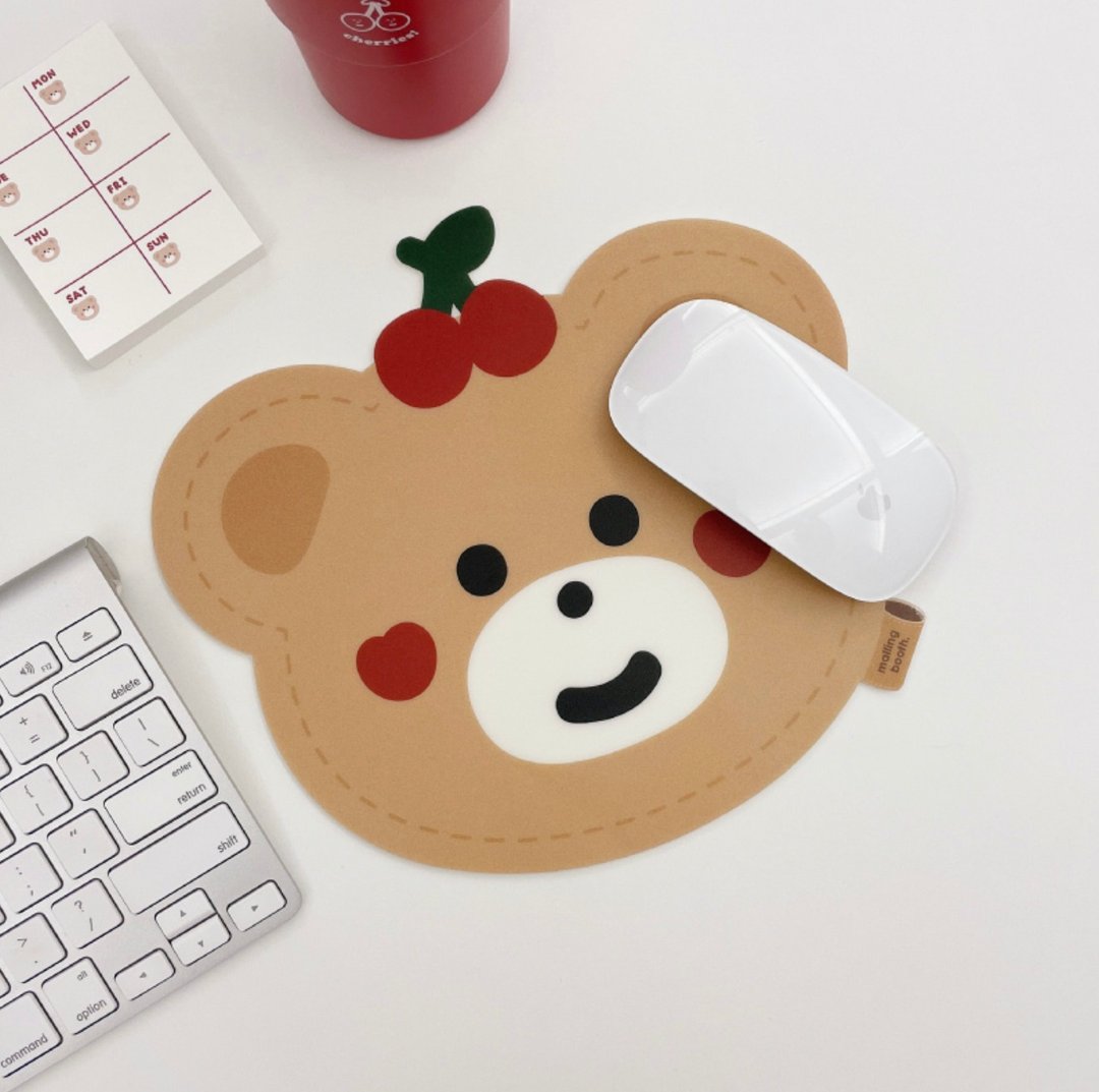 BEBE 樱桃小熊 PVC鼠标垫 / mouse pad - 鼠标垫 - 塑料 