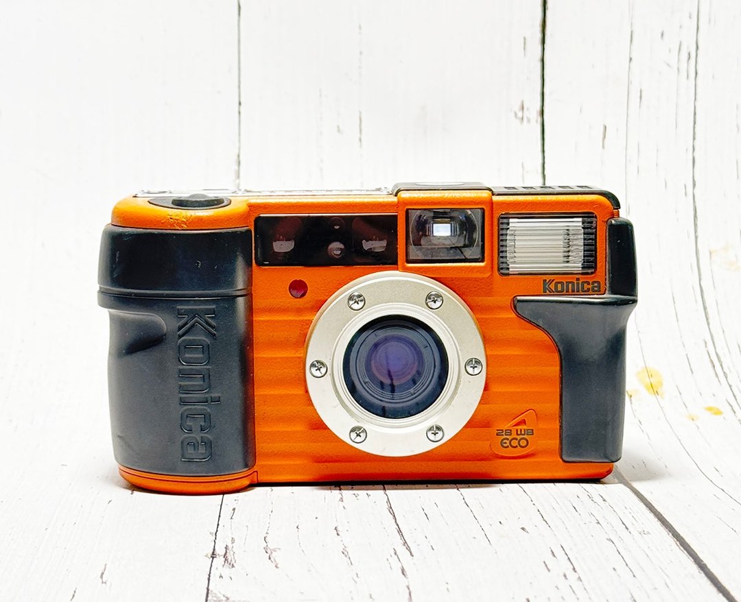 KONICA 28WB ECO 现场监督  菁桐照相馆底片相机专卖 - 相机 - 其他金属 橘色