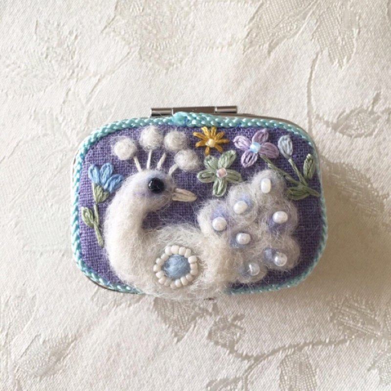pill case of  peacock - 其他 - 棉 紫色