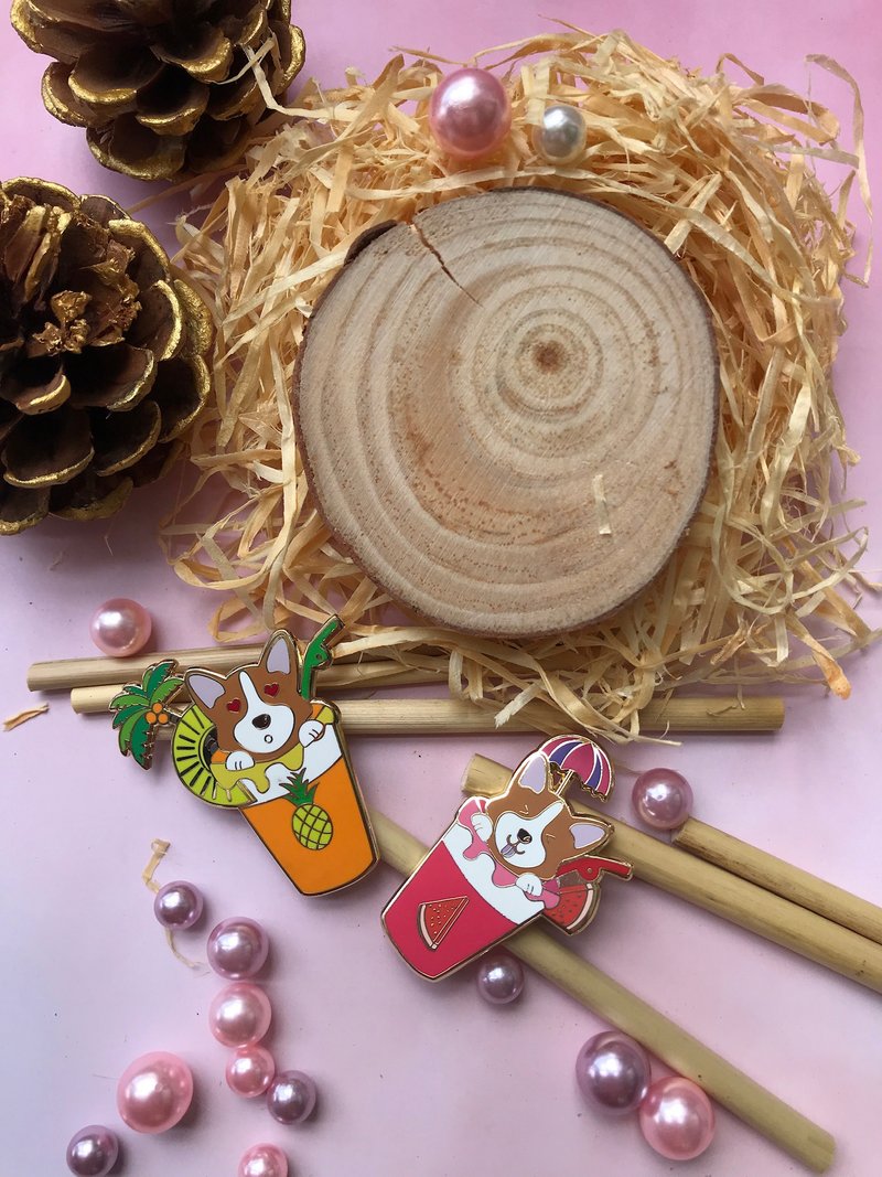 哥基特饮襟章 - 徽章/别针 - 其他金属 