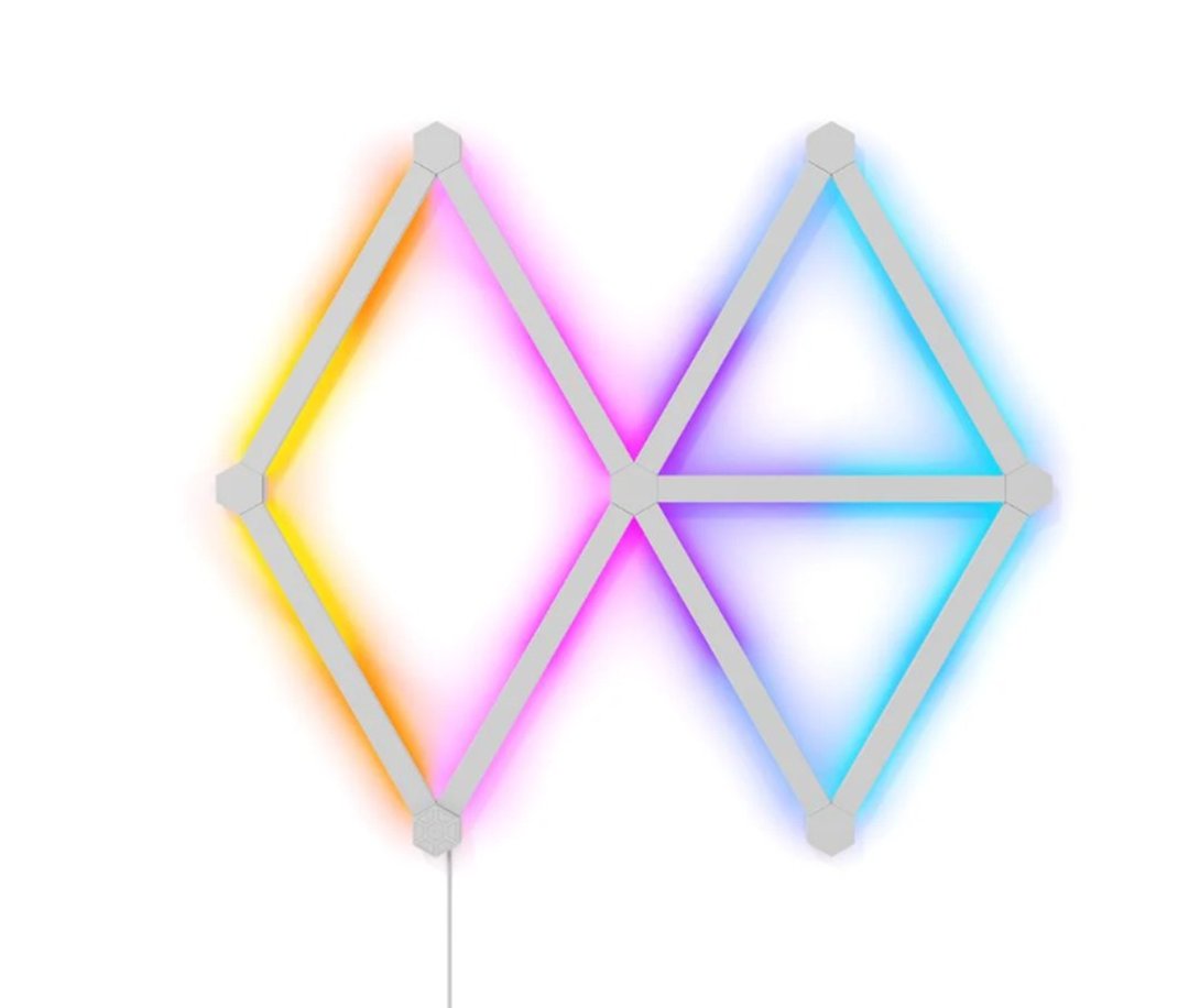 Nanoleaf Lines 60 度智能 LED 背光灯条入门套装 (9 条) - 灯具/灯饰 - 塑料 白色