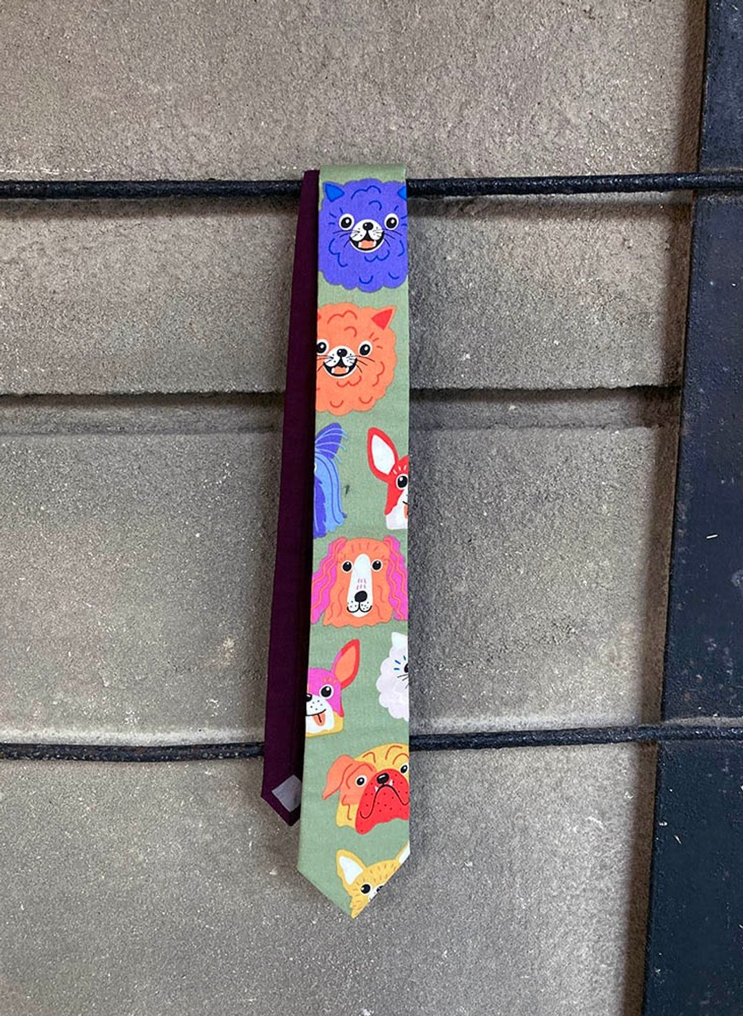 sugar doggy 领带 Neckties - 领带/领带夹 - 棉 多色