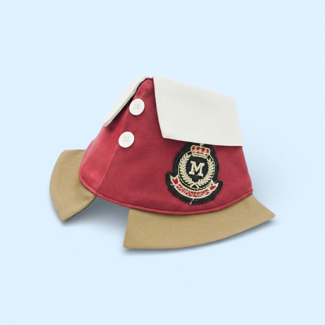 Brest (2-Bordeaux Red) | Pet Neckwear - 衣/帽 - 聚酯纤维 红色