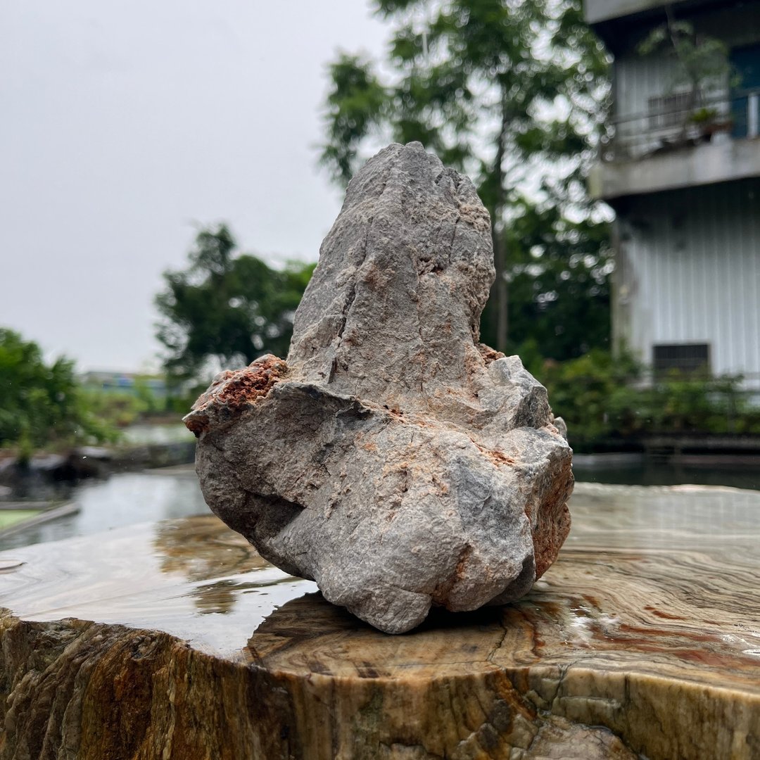 奇石摆件　小山水 - 摆饰 - 木头 灰色