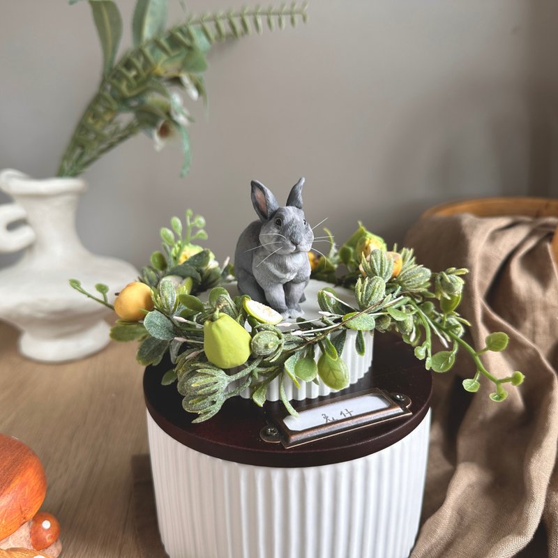 【定制全身宠物】花花世界 骨灰罐 M号 扩香石 纪念 毛小孩 - 其他 - 其他材质 