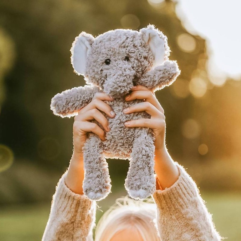 北欧 瑞典 Teddykompaniet 复古大象 圣诞礼物 交换礼物 - 玩偶/公仔 - 聚酯纤维 