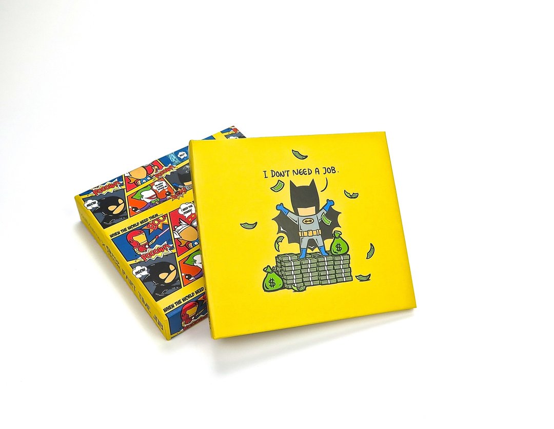 拍立得照片相本 即影即有相册 FlyingMouse365 英雄兼职系列 礼物 - 相簿/相册 - 纸 黄色