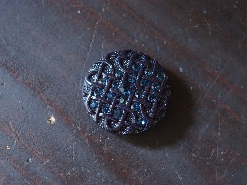 后孔25mm 1个按钮 - 其他 - 其他材质 蓝色