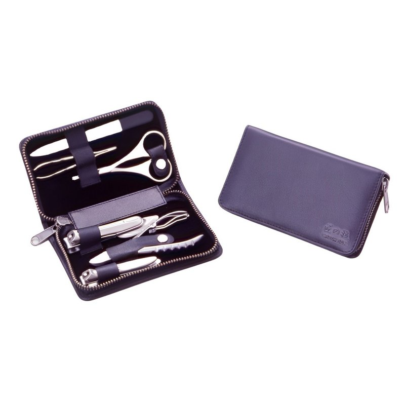 日本绿钟匠之技锻造钢修容6件组旅行随身包(G-3103) - 其他 - 不锈钢 