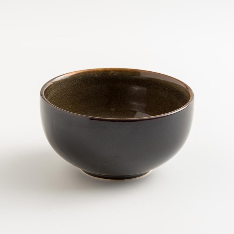 【新品上市】WAGA 新东方 陶瓷碗/大盘-棕-共两款 - 碗 - 瓷 卡其色
