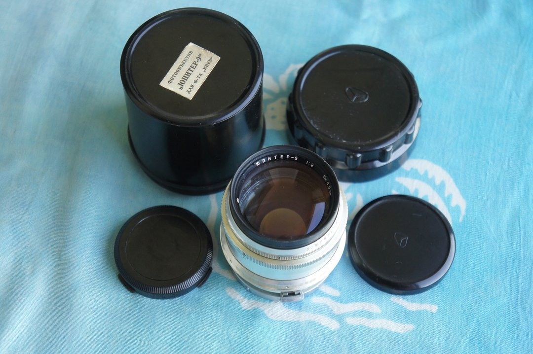 适用于 KIEV 和 CONTAX 测距仪相机的 JUPITER-9 镜头 - 相机 - 其他材质 