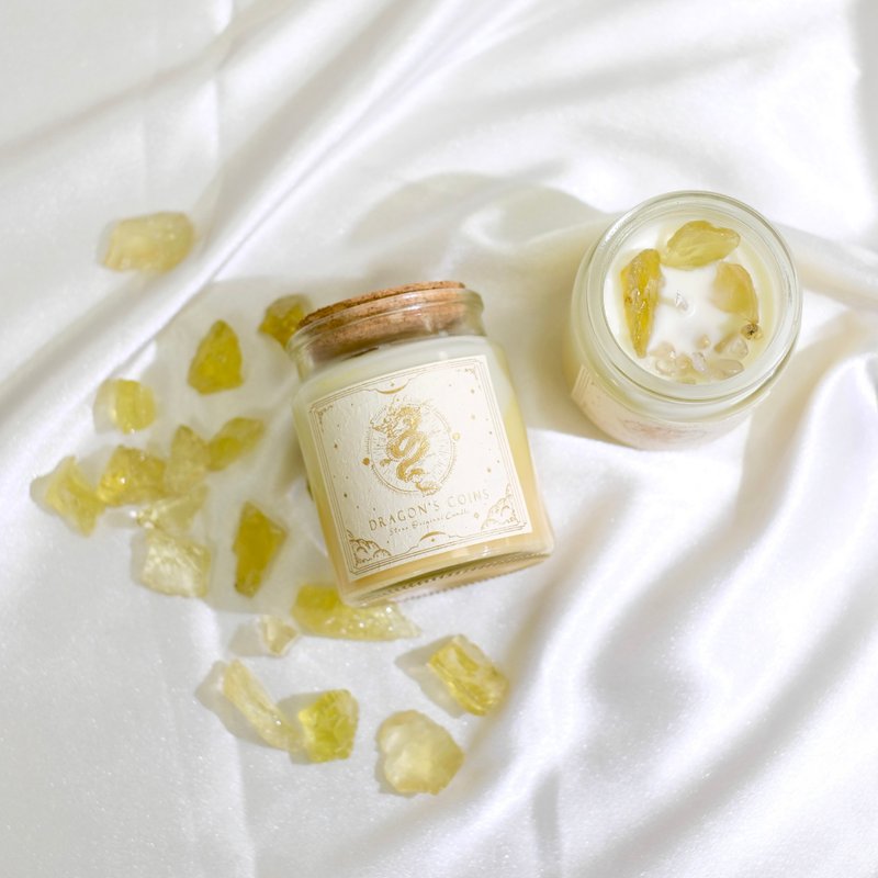 龙族钱币 - 水晶蜡烛 - 蜡烛/烛台 - 蜡 黄色