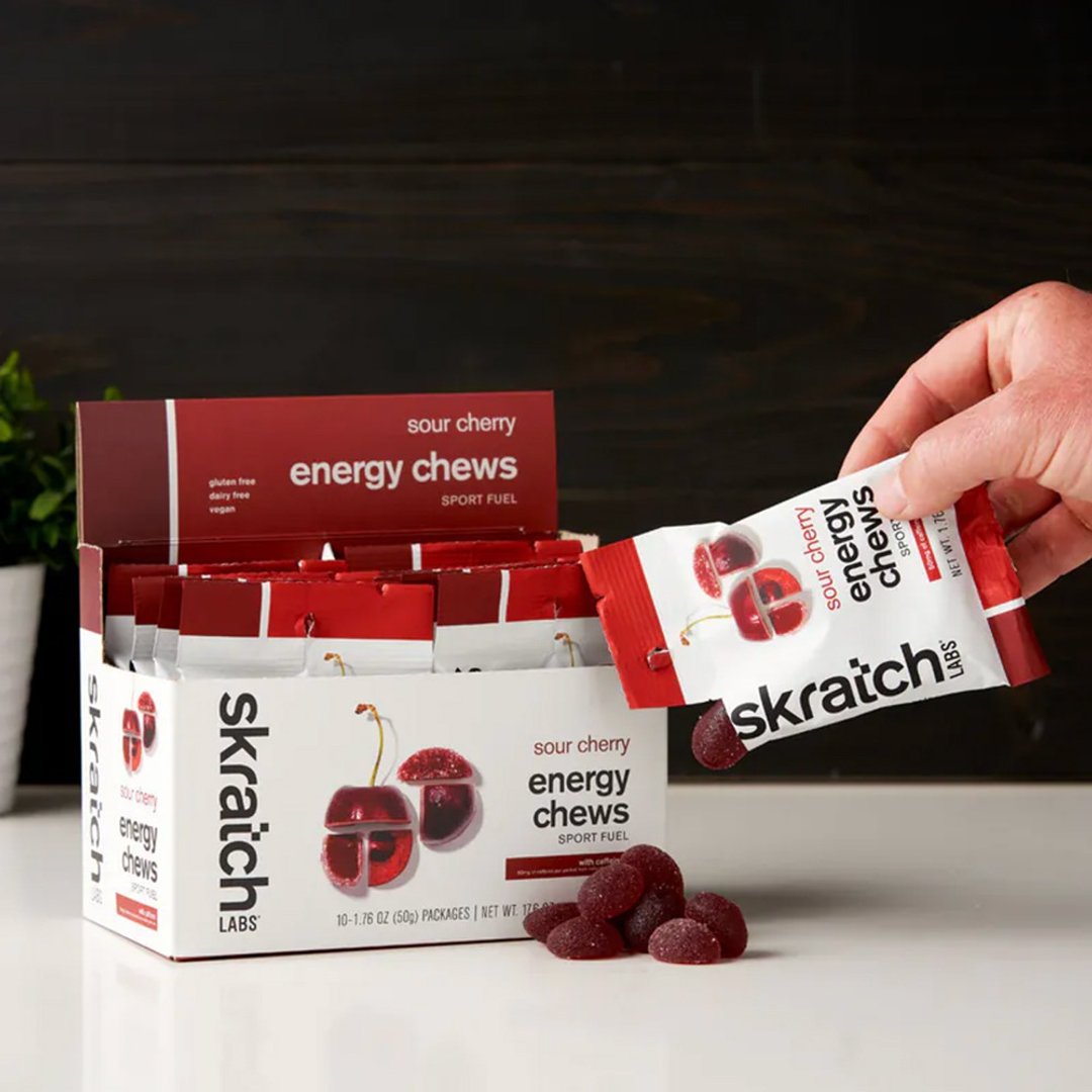 Skratch 运动能量软糖-酸樱桃风味10入/盒(含咖啡因) - 零食/点心 - 其他材质 