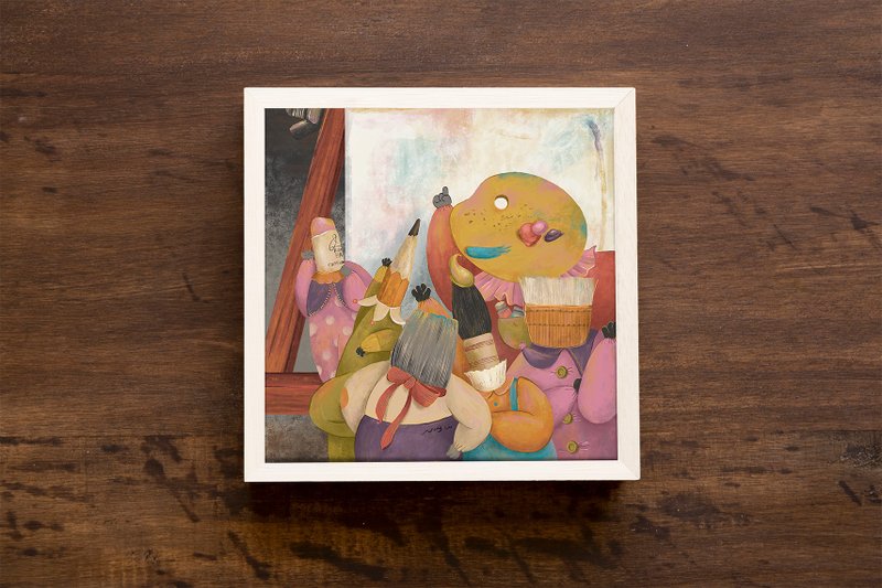 复制画-点子派对/海报/挂画/家饰 - 摆饰 - 纸 