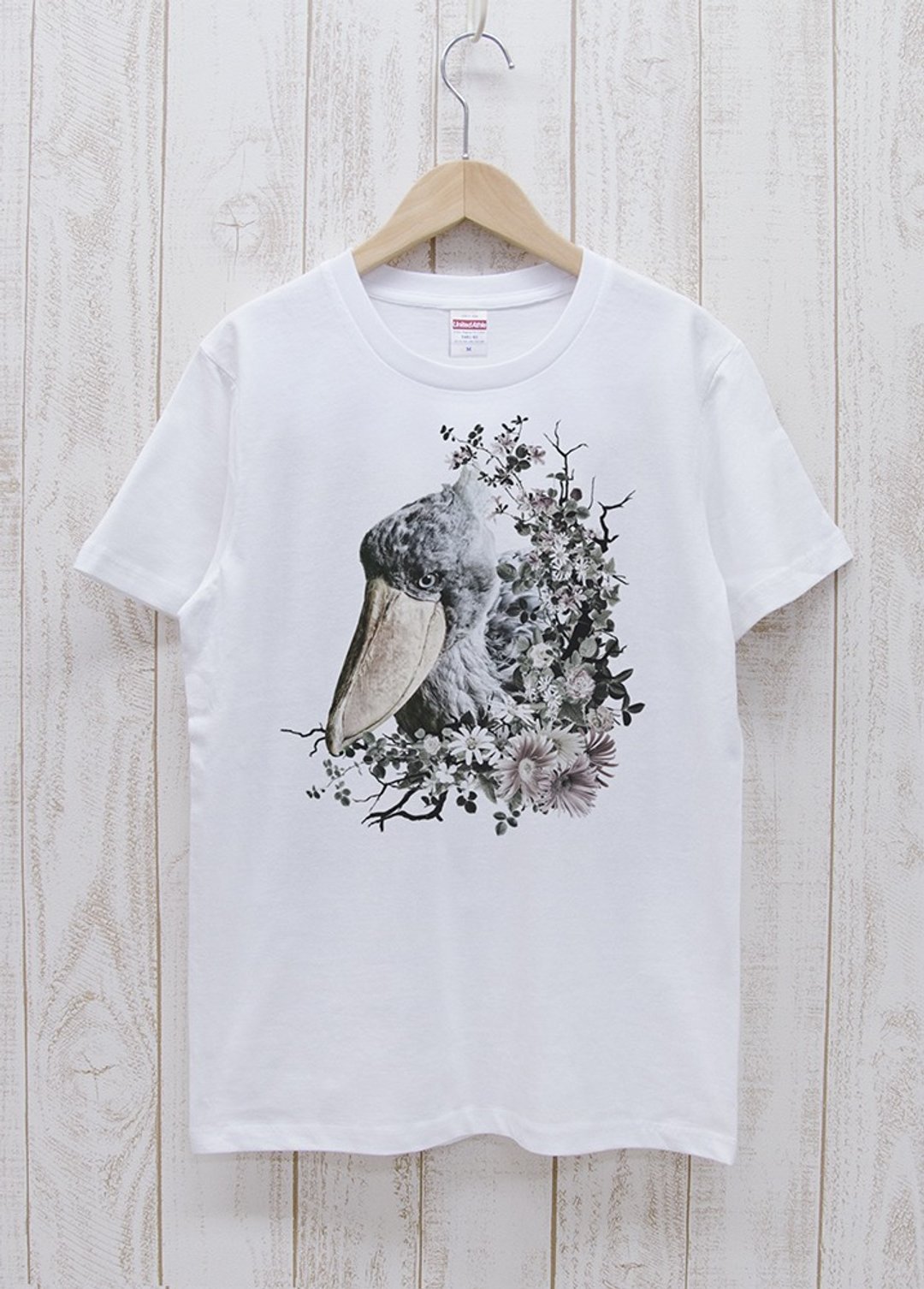 ronron HUSHBILL Tee Calld? 白色 / R036-T-WH - 中性连帽卫衣/T 恤 - 棉 白色