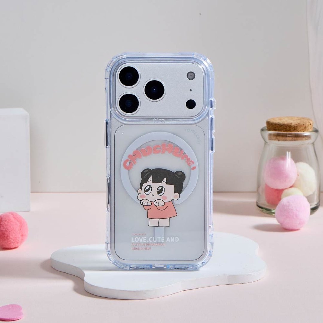 啾啾妹可爱卖萌抗黄防摔 MagSafe iPhone 手机壳 - 啾啾妹 - 手机壳/手机套 - 塑料 多色