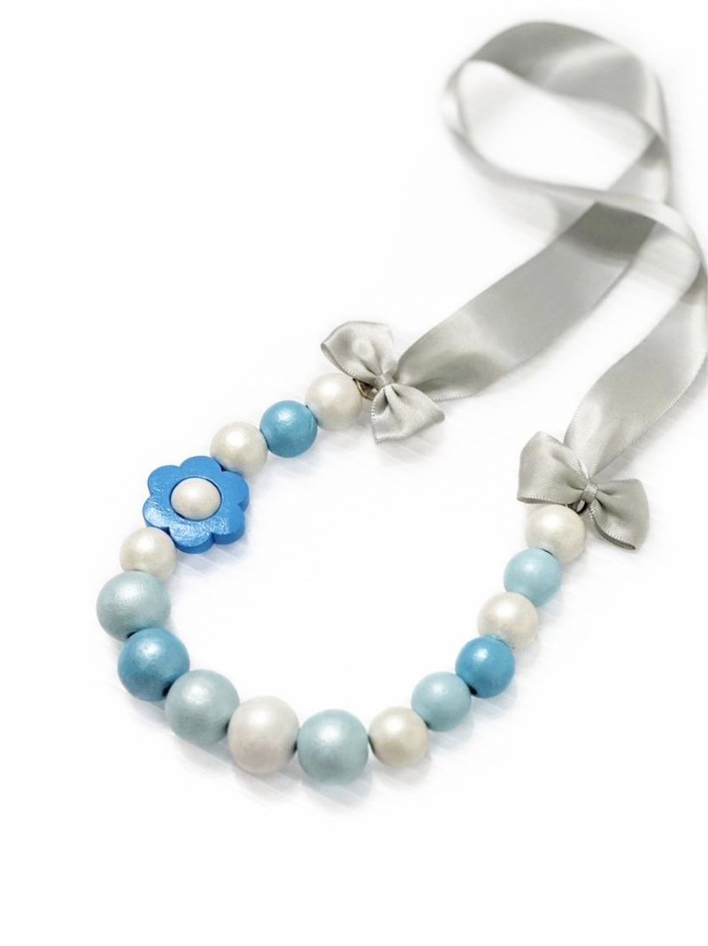 灰姑娘仙度瑞拉公主儿童项链 - 项链 - 木头 多色