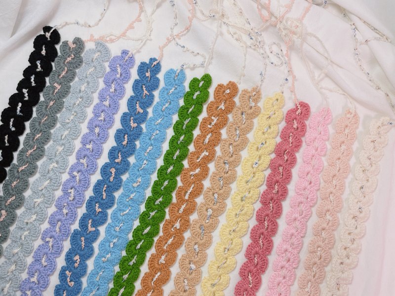 库肯霍夫 Keukenhof | 编织发带 - 发带/发箍 - 棉．麻 