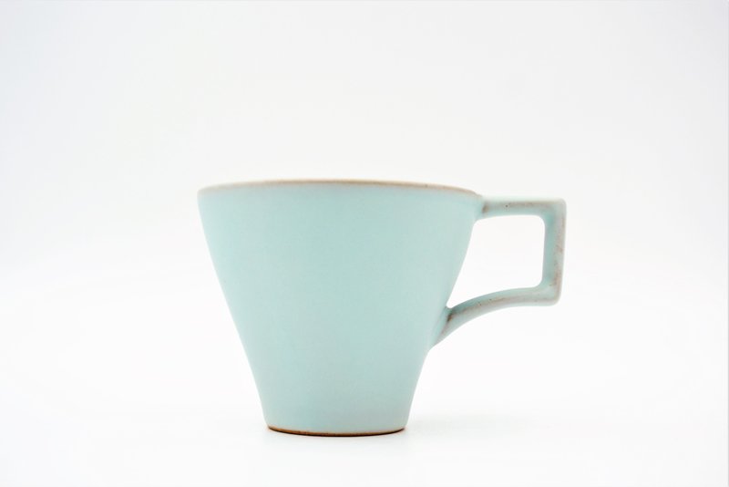 海洋蓝锥形小马克啡滤器 锥形滤杯手冲滤杯 咖啡滤杯 圣诞节 - 咖啡杯/马克杯 - 瓷 蓝色