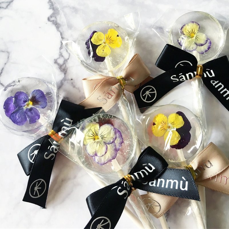 春尾 花瓣棒棒糖 - 零食/点心 - 其他材质 黑色