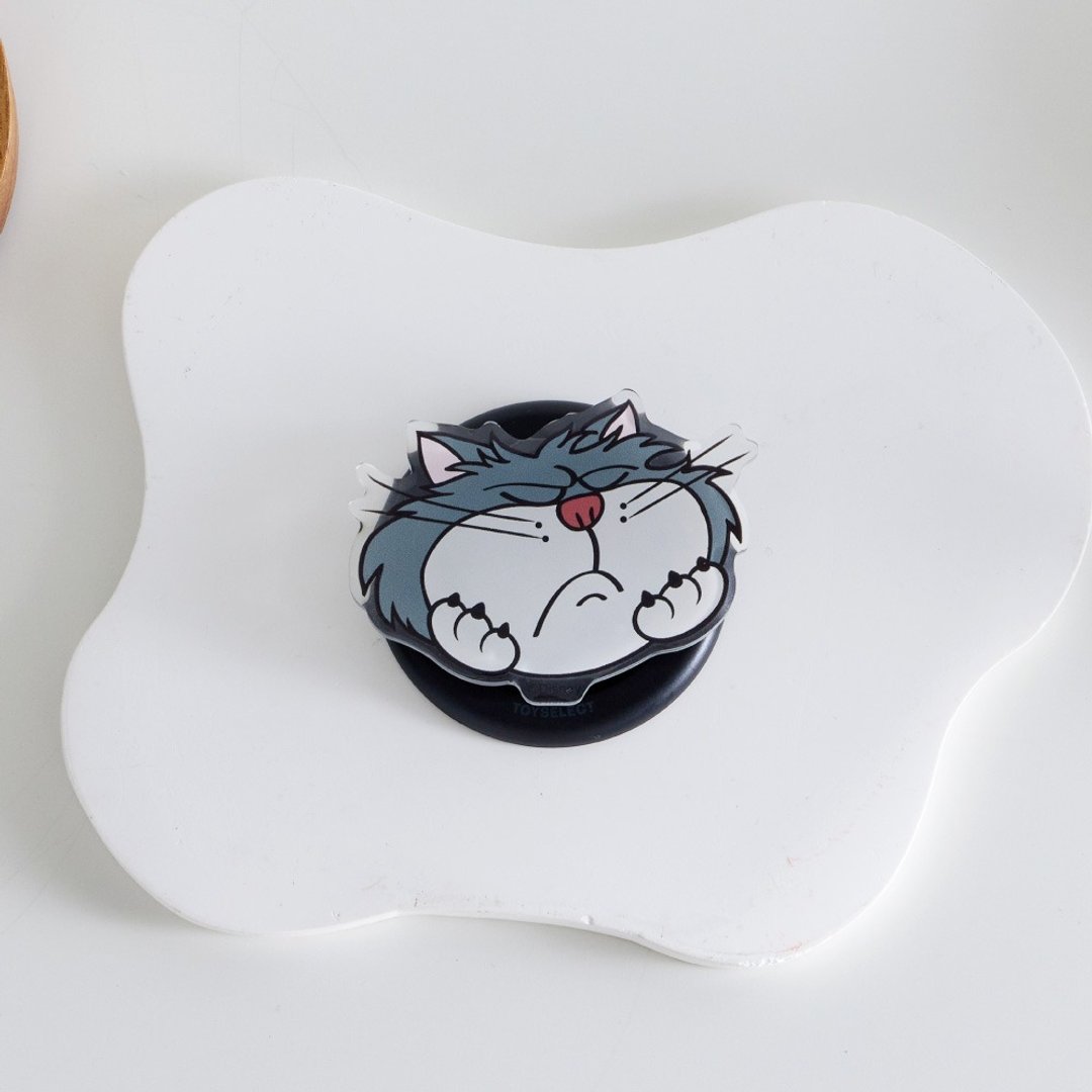 Disney Cats And Dogs-鲁斯佛款想吃饭睡觉MagSafe气囊支架 - 手机座/防尘塞 - 压克力 多色