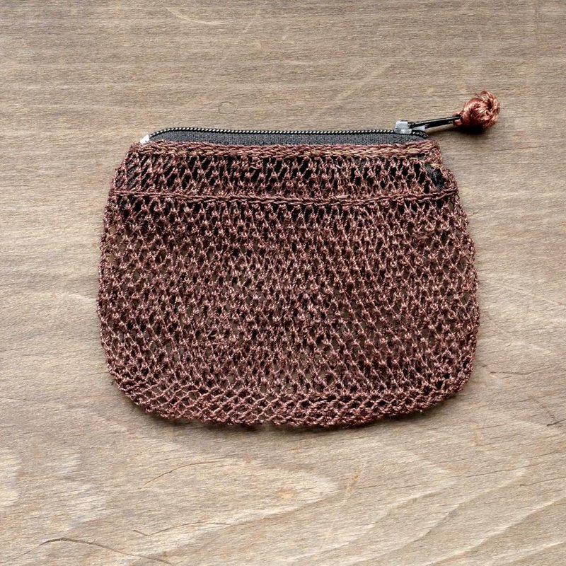 Kuzu coin case / tea - 零钱包 - 环保材料 