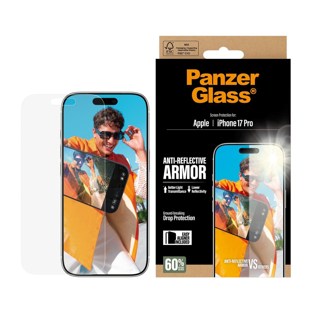iPhone 17 Pro Max【防反射】屏幕保护贴 玻璃钢化膜 Glass - 手机配件 - 玻璃 白色