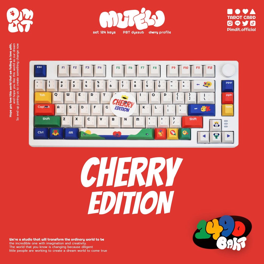 PIMDIT 键帽 MUTELU 系列（樱桃版） - 手机配件 - 塑料 