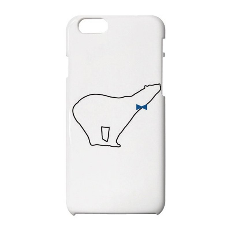 Bear iPhone保护壳 - 手机壳/手机套 - 塑料 白色