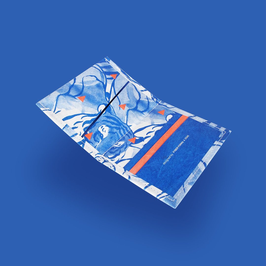 Fyber Forma - 只是联名卡片夹(蓝粉) - 文件夹/资料夹 - 防水材质 多色