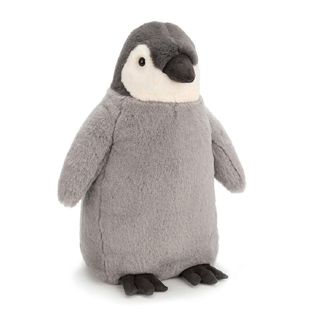 Percy Penguin 顽皮企鹅 24cm - 玩偶/公仔 - 聚酯纤维 灰色