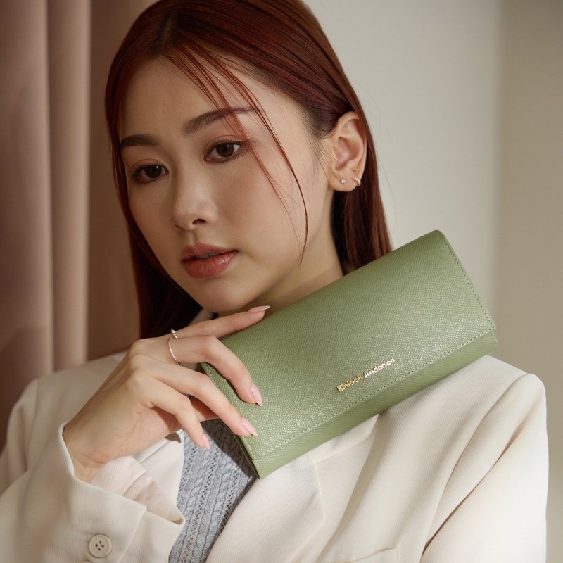 【Kinloch Anderson】Enid 压扣长夹-多款任选 - 皮夹/钱包 - 人造皮革 多色