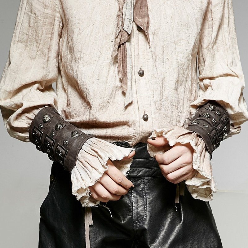 蒸气庞克炼金术装甲护腕 - 手套 - 其他材质 咖啡色