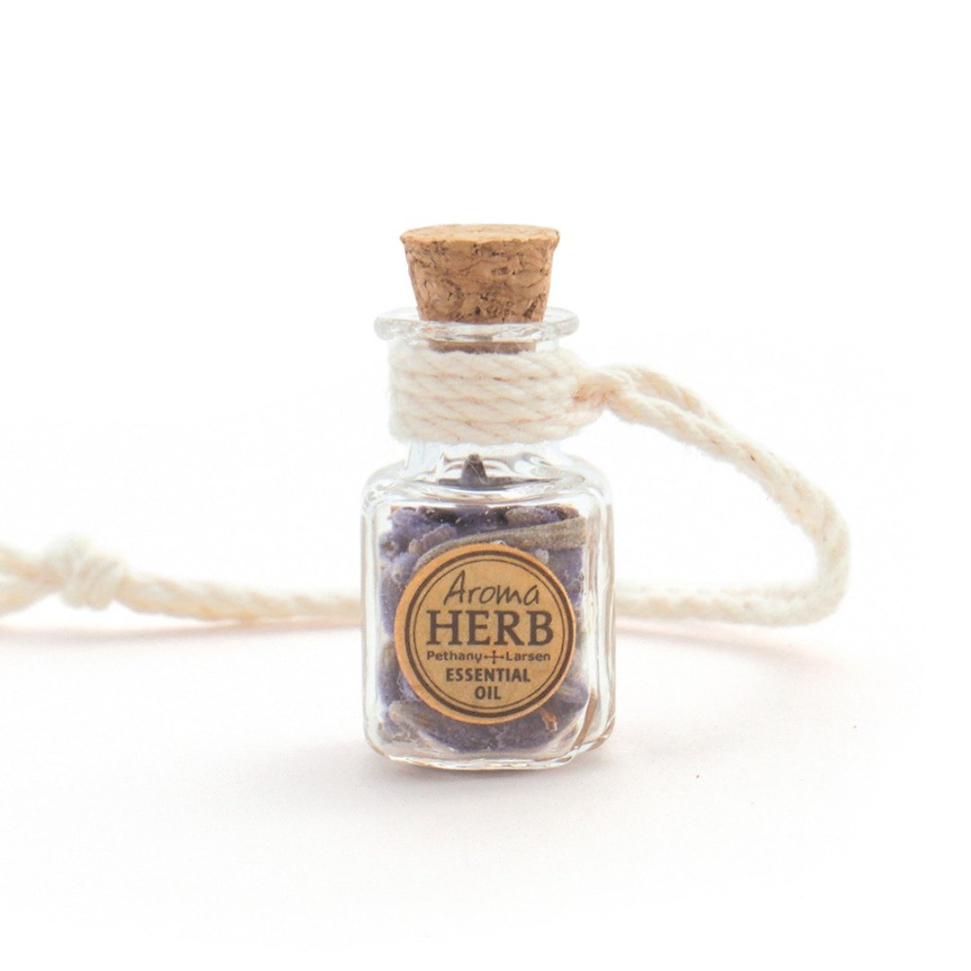 任两入 薰衣草纾压舒眠 香草精油迷你扩香吊饰 -Pethany+Larsen - 香薰/精油/线香 - 精油 透明
