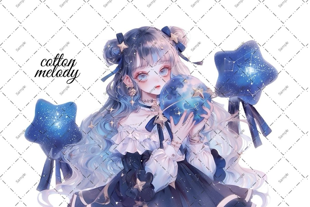 原创贴纸 no.1633 人物贴纸 原创贴纸 人物贴纸 女孩贴纸 原创人物贴纸 - 贴纸 - 纸 