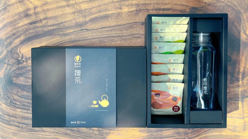 湾茶时尚冷泡茶礼盒组|多款风味茶包|时尚冷泡瓶 - 茶 - 塑料 