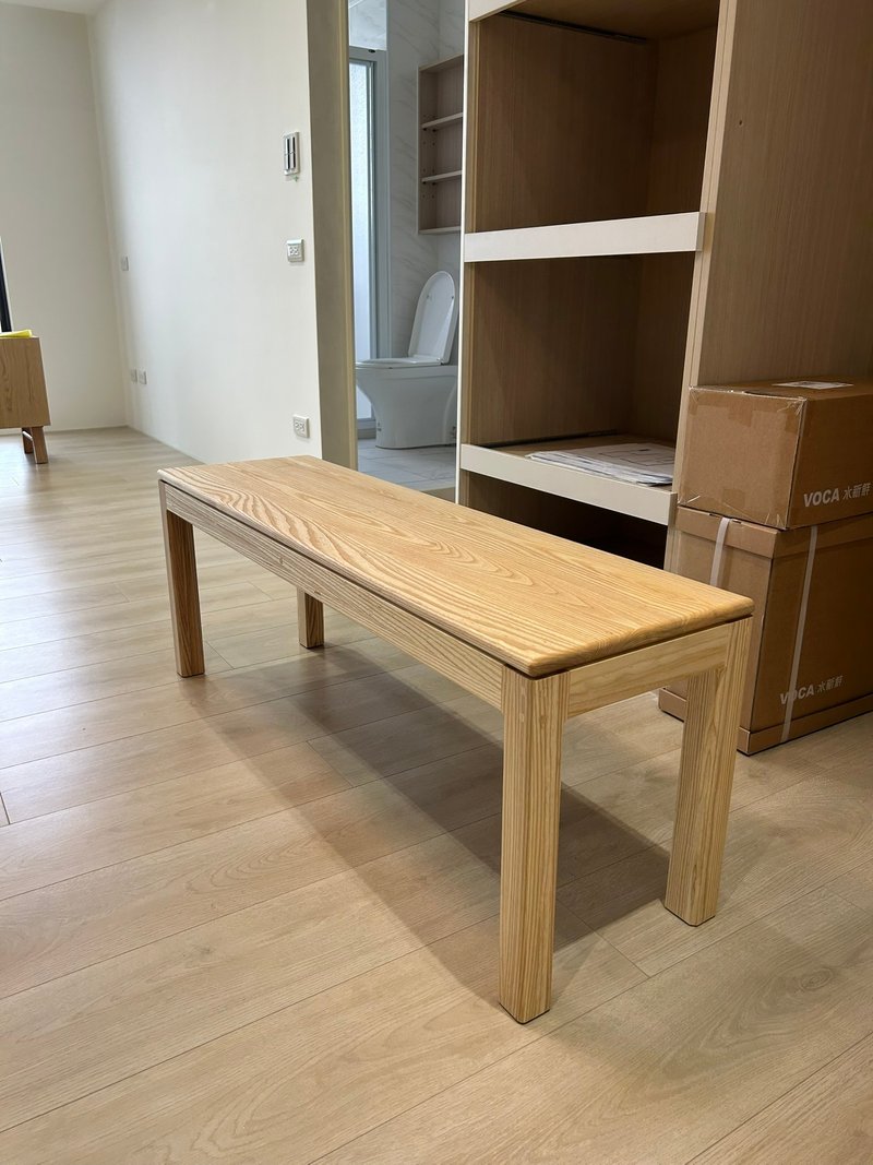实木长凳【MORE沐荋】可订制尺寸 | 职人手作 长凳 茶几 家具 - 其他家具 - 木头 