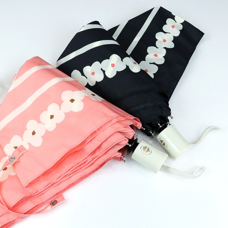 【时尚芬芳省力自动伞】台湾MIT时尚精品风花布-文创版 - 雨伞/雨衣 - 聚酯纤维 多色