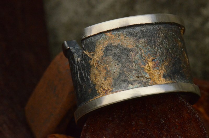 圆柱戒指/雪茄架 - 戒指 - 贵金属 金色