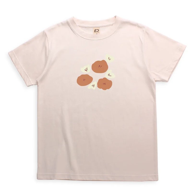 【秋の七草】短T/女上衣/男T恤/T-Shirt/情侣T - 女装 T 恤 - 棉．麻 白色