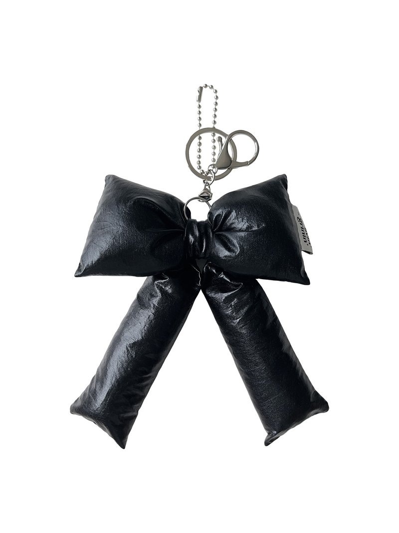 长尾缎带钥匙圈_黑 - 钥匙链/钥匙包 - 尼龙 黑色