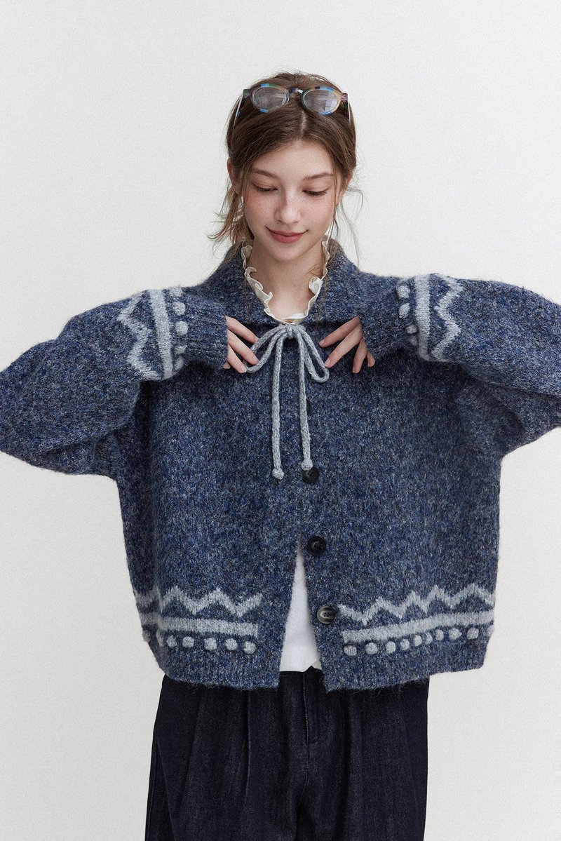 哥哈复古 / 羊毛绒绒感毛衣 - 女装针织衫/毛衣 - 其他材质 多色